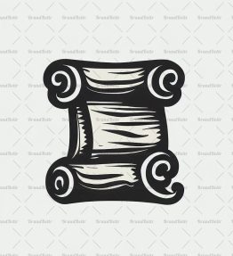 Antikes Schriftrolle